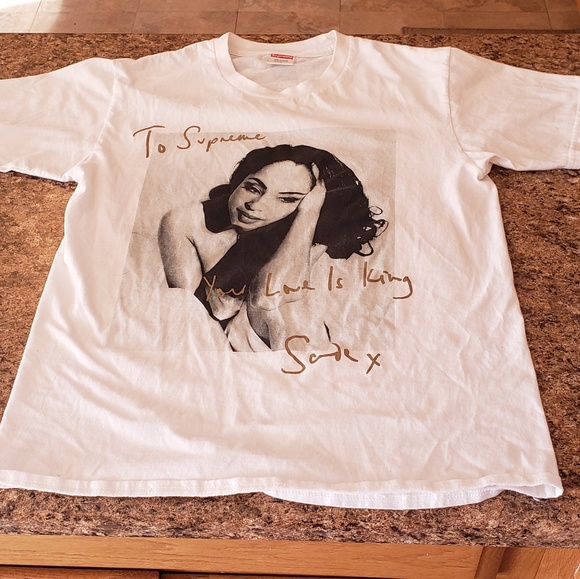 supreme sade tee white